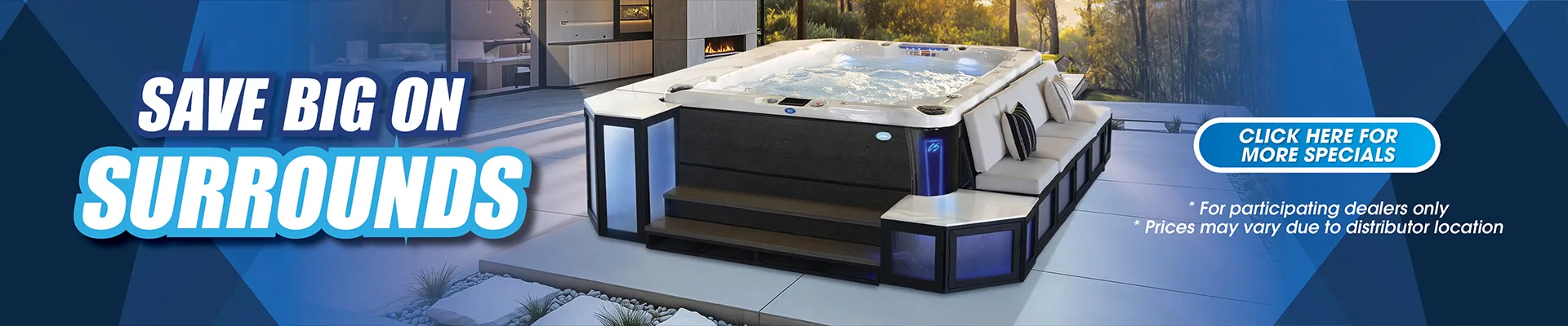 Calspas hot tub being used in a family setting - Avondale